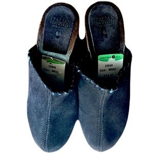 Italian Shoemakers  Clogs Brown Shoes